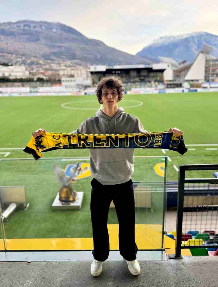 SPORT - Calcio: Tommaso Cappelli è un nuovo giocatore del Trento