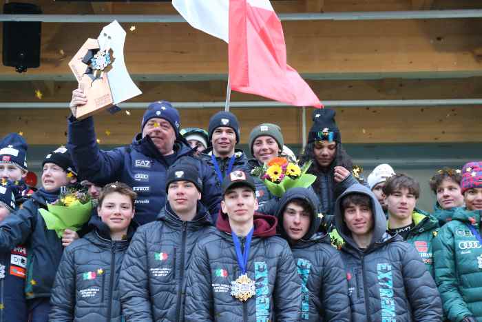 SPORT - Alpecimbra Fis Fis Children Cup: D'Antonio e D'Incà "giganti" d'oro