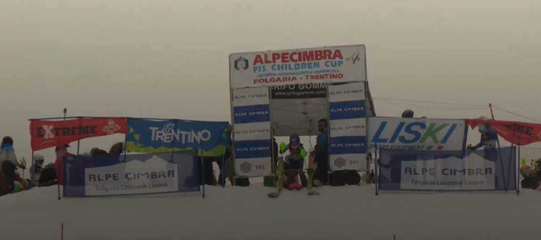 SPORT - Alpecimbra Fis Fis Children Cup: D'Antonio e D'Incà "giganti" d'oro