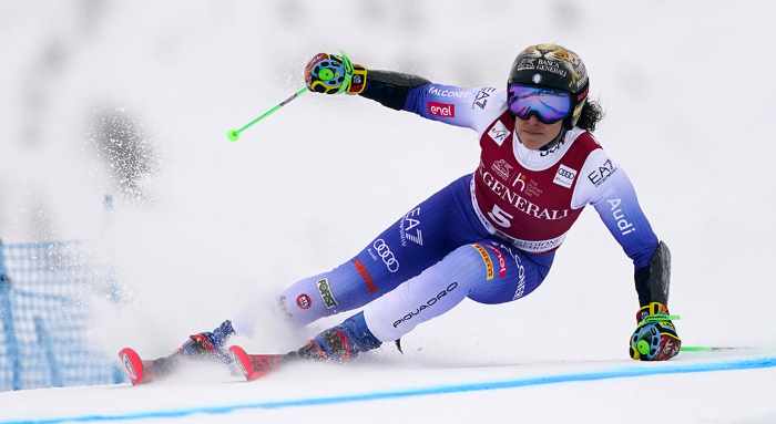 SPORT - Sci, al Sestriere Federica Brignone sbaraglia la concorrenza