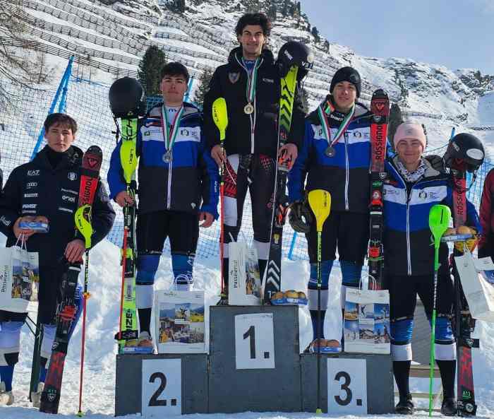 SPORT - Slalom speciale: al camuno Federico Romele il titolo italiano giovani