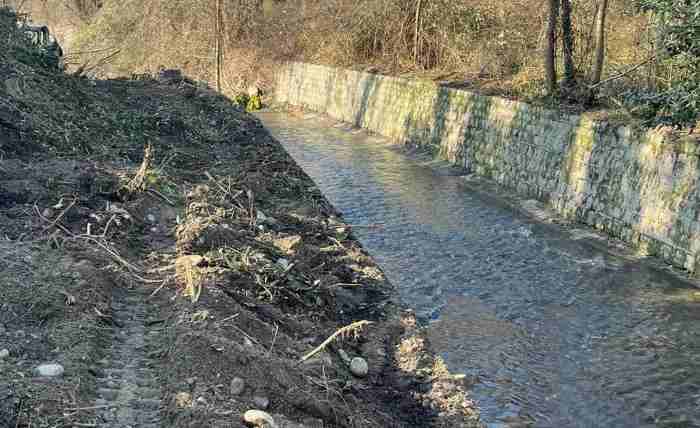 VALLE CAMONICA - Darfo: interventi e manutenzione di corsi d'acqua minori