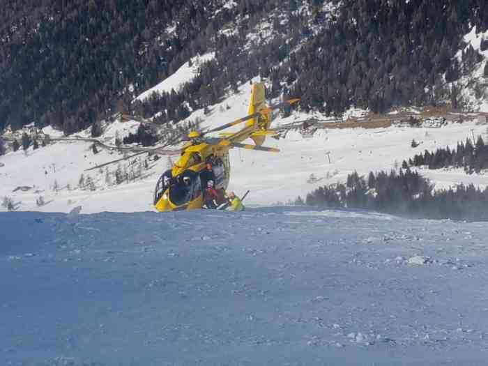 ALTO ADIGE - Val Venosta: incidente sulle piste da sci, muore turista