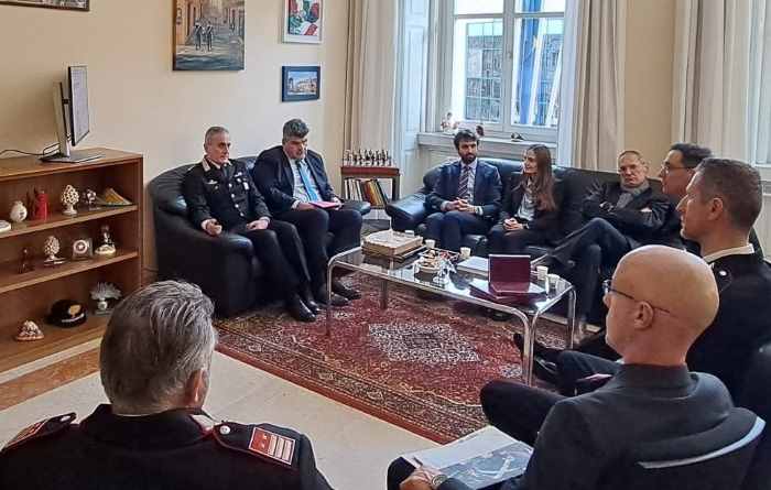 ATTUALITÀ - Bolzano, magistrati ordinari in visita al comando dei carabinieri