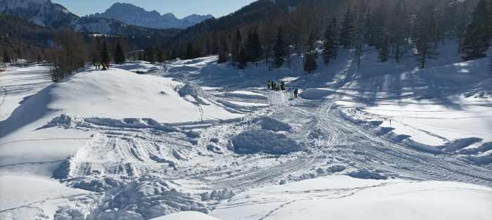 CRONACA - Allarme valanga a Vilminore, intervento del Soccorso Alpino