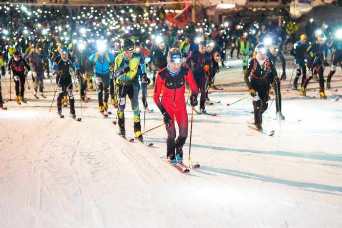 VAL DI SOLE E NON - Peio: Magnini e Peretti trionfano al raduno scialpinistico