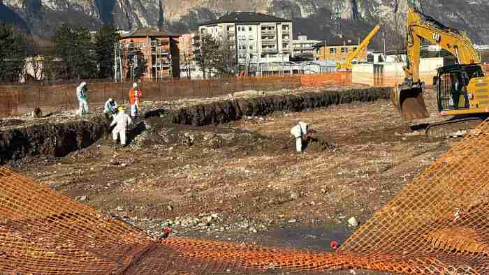 ATTUALITÀ - Trento: recuperato l'ordigno bellico dell'ex scalo Filzi