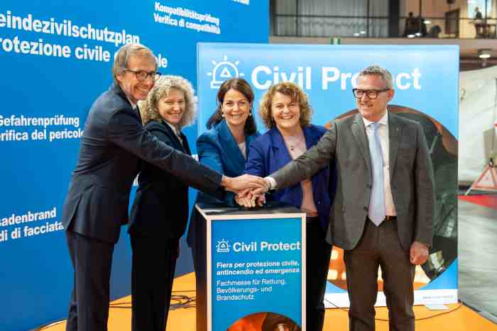 ALTO ADIGE - Inaugurata a Fiera Bolzano la rassegna Civil Protect 2025