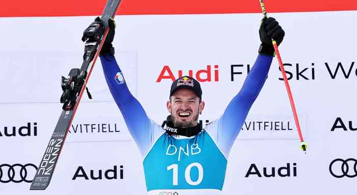 SPORT - Dominik Paris vince il supergigante maschile di Kvitfjell 