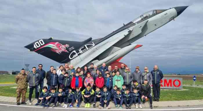 VALLE CAMONICA - I ragazzi dell'AsD calcio Valgrigna alla Base di Ghedi