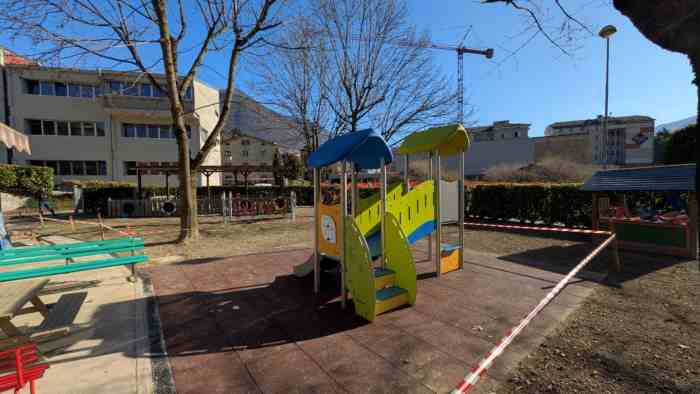 ATTUALITÀ - Sondrio, riqualificato il giardino della Scuola Munari