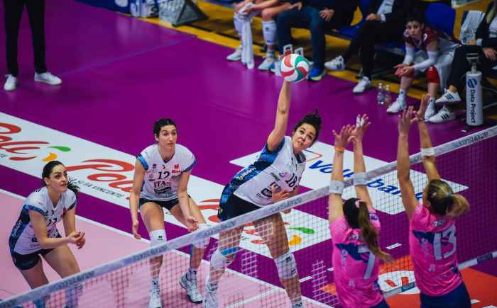 SPORT - Volley A2 femminile, Itas Trentino sconfitta da Omag-Mt San Giovanni